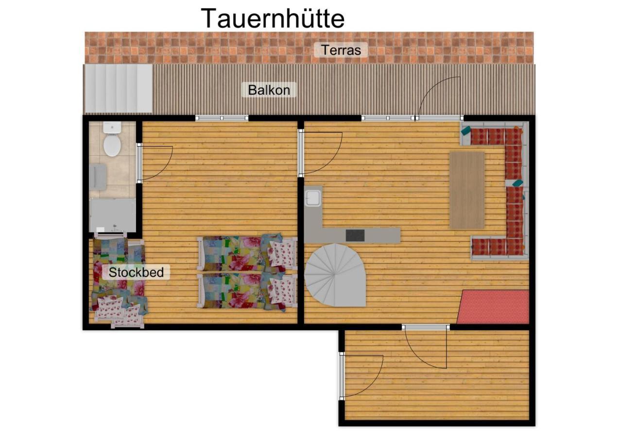 Tauernhuette Villa Piesendorf Kültér fotó